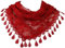 MAIRY Schal Damen Spitzen Halstuch Dreieck-Schal mit Fransen Winterschal Herbstschal Kopftuch Mode Seidenschal Elegant Damen-Schal Seidentuch DE148008