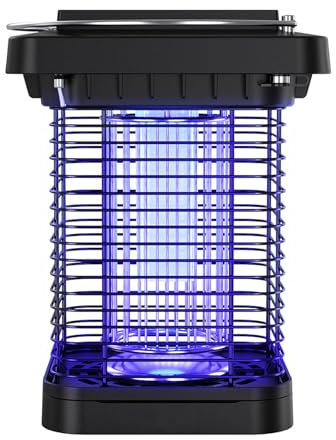 Cour jardin maison solaire anti-moustique lampe éclairage extérieur choc électrique anti-moustique ultraviolet piège à moustiques