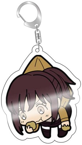 Anime Attack on Titan Acryl Schlüsselanhänger Mikasa Ackerman Eren Yeager Schlüsselring Cartoon Anhänger Zubehör Rucksack Anhänger Kreatives Geschenk