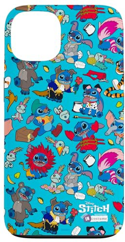 iPhone 13 Disney 100 Stitch in Costume Disney Characters and Scrump Case