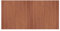 vidaXL Teppich, Bambusteppich Rechteckig, Bambusmatte rutschfest für Wohnzimmer, Läufer Küchenteppich Flurteppich, Modern, Braun 100x200cm Bambus