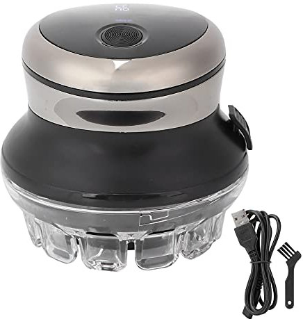 Waterproof Electric Head Hair Shaver Steel Rechargeable Hair Cutter 360° Flying Saucer Blade for Precision Trimming Comfortable Skin Friendly Lithium Battery