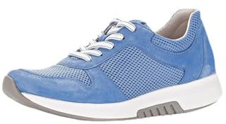 Gabor Damen Low-Top Sneaker, Frauen Halbschuhe,schnürschuhe,schnürer,straßenschuhe,Strassenschuhe,Sportschuhe,arktis,42 EU / 8 UK