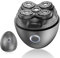 YRF Head Shavers for Men, Upgraded 5D Flexible Head Shavers for Bald Men, USB C Rechargeable, 150 Minutes Runtime, Waterproof Wet/Dry Rotary Shaver, Electric Head Razor for Home, Travel (D5/Gray)