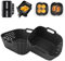 Moule Silicone Air Fryer pour Ninja Double Stack 7,6 l SL300EU, Plat Silicone Air Fryer Ninja Accessoires, Sans BPA, Réutilisable à la Place du Papier Sulfurisé, Gris