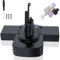 JOZZVE V8 - Batteria di ricambio per Dyson, 21,6 V Li-Ion, compatibile con Dyson SV10 V8 Animal Motorhead Fluffy Absolute Carbon Fiber Aspirapolvere a mano con cacciavite + 3 viti