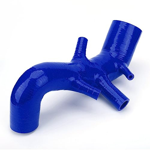 Tubería de Manguera de Admisión de Silicona Vobor aumentó el Reemplazo del Flujo de Aire para el Asiento R 1.8T AMK BAM MOTOR (Azul)