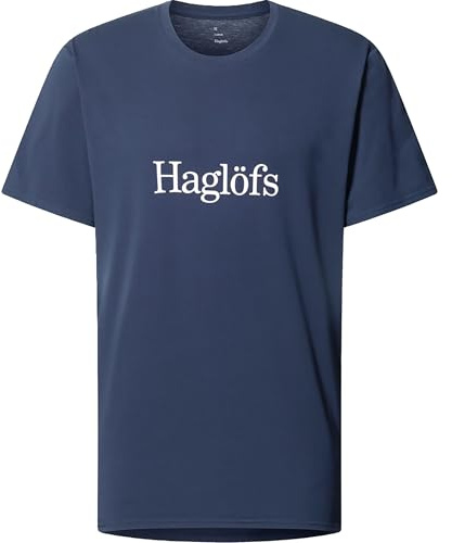 Haglöfs Men's Outsiders T-Shirt, Camouflage Blue, L