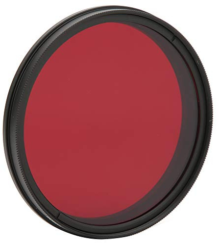 Denash Filtre Infrarouge Pratique intégré intégré pour la Création Photographie Infrarouge, Filtre Rotatif, pour des Ombres Internes et Faibles Adéquates, Alliage D'aluminium + Verre Optique (72 mm)