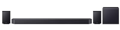 Samsung Q-Serie Soundbar HW-Q990H/XC 11.1.4 Canali, Full Surround Subwoofer, Rear Speaker, Wireless Dolby Atmos, DTS XSpaceFit Sound Pro, Q-Symphony, Connessione TV Wireless, 2026