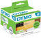 DYMO Original LabelWriter Adressetiketten | 36 mm x 89 mm | schwarz auf transparent | 2 Rollen mit je 130 leicht ablösbaren Etiketten (260 Etiketten) | für LabelWriter Etikettendrucker