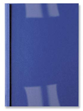 GBC LeatherGrain Thermo-Bindemappen, 100 Stück, A4, königsblau, 3mm