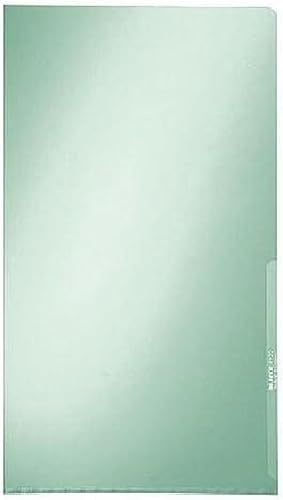 Leitz 4100-00-55 Sichthülle Premium, A4, PVC, dokumentenecht, grün