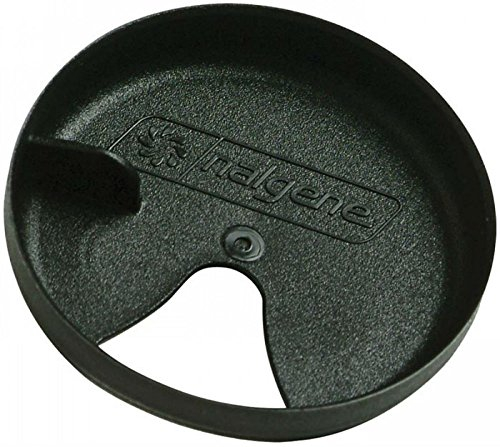 Nalgene 1L Wide Mouth Easy Sipper Bottle Accessory - Black, 53mm Diameter