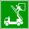 LEMAX® Rettungszeichen, Notausstieg E017 DIN EN ISO 7010 Kunststoff langnachleuchtend grün/weiß 200x200mm