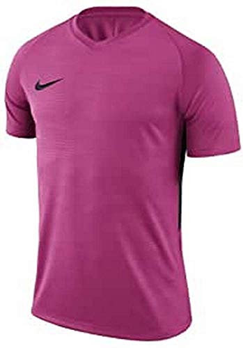 Nike Herren Tiempo Premier Football Jersey T-shirt, Rosa(vivid pink/black), M