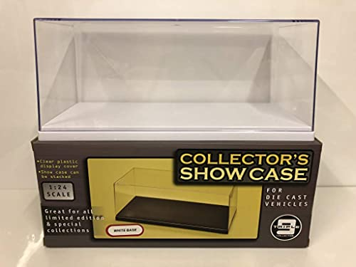 TRIPLE 9 – Vitrine Show-Case 1/24th Sockel weiß – 1/24