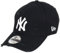 New Era New York Yankees Schwarz Cap verstellbar 9Forty Distressed Herren Damen - One-Size