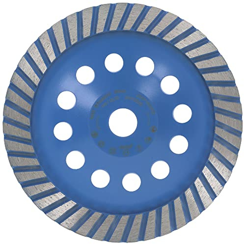 PRODIAMANT Fächer Diamantschleiftopf 180 mm x 22,2 mm Profiqualität für Beton, Naturstein, Mauerwerk, Estrich, universal Schleifteller