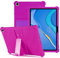 YGoal Custodia Per Huawei MatePad T 10/Honor Pad X8 10.1 - Leggera custodia protettiva antiurto per bambini morbida Silicone Case Cover per Huawei MatePad T10, Viola
