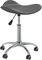 vidaXL Friseur Rollhocker Drehbar Höhenverstellbar Arbeitshocker Friseurhocker Drehhocker Praxishocker Kosmetikhocker Grau Kunstleder