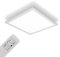 IMPTS LED Deckenleuchte Panel dimmbar 40x40 cm, 20W Extra Flache Deckenpanel Lampe, indirekter Deckenbeleuchtung, Farbtemperatur mit Fernbedienung einstellbar, Schlafzimmer Wohnzimmer Küche 3000-6500K