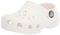 Crocs Unisex Kids Classic Clog K Clogs, White, 13 UK Child