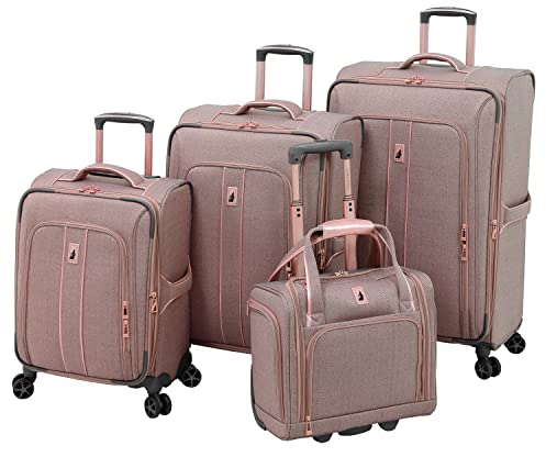 LONDON FOG Newcastle 4-teiliges Set, Rosa Kohle, Newcastle 4-teiliges Set