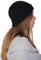 Kaschmir-Mütze für Herren und Damen, hergestellt in Italien, Schal, Mütze, Kaschmir, Wintermütze, Unisex, Merinowolle, Schwarz, Grau, Weiß, Beige, Warm, Einheitsgröße Pashmina, dunkelgrau, One size