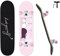 Anime Skateboards für Mädchen, komplettes Standard-Skateboard, 78,7 x 20,3 cm, Ahorn, Doppel-Kick-Skateboards für Anfänger/Kinder/Jugendliche/Jugendliche, Erwachsene, niedliches Katzen-Skateboard