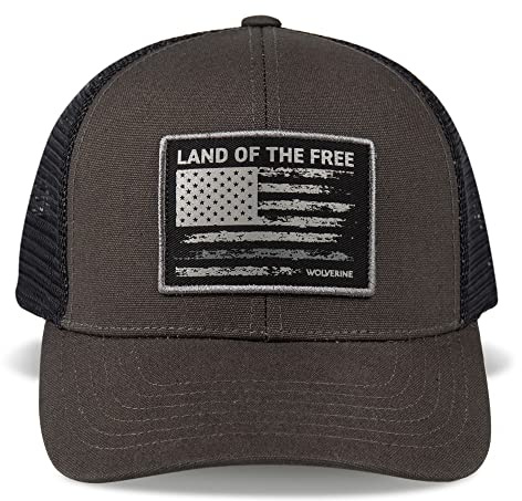 Wolverine Unisex Trucker Hat | Mesh Back | Snapback | Adjustable | Rugged | Durable | Workwear Baseball Cap