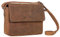 STILORD 'Denisse' Schultertasche Damen Leder Damen-Handtasche zum Umhängen Vintage elegante Ledertasche Damen Crossbody Bag Echt-Leder klein, Farbe:bergamo - braun