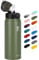 Fanhaw 750ml Stainless Steel Insulated Sports Water Bottles with Straw for Kids, Men and Women(Olive Green)