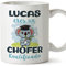 MUGFFINS Tazas Personalizadas para CHOFER - En Español - Koalificados Personalizados - 11 oz / 330 ml - Regalo Personalizable original y divertido