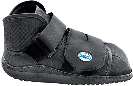 DARCO Allzweck-Schutzstiefel – NHS geliefert stabilisierender medizinischer Schuh – #1 Druckentlastungsstiefel für die Heilung nach Operationen, Wunden und Geschwüren – linker oder rechter Fuß –