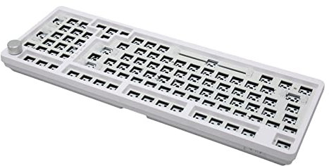 PUSOKEI Mechanical Keyboard Kit, 98 Keys, 2.4G BT Wired RGB Backlit Keyboard Hot Swap, Custom Gaming Keyboard for DIY Replacement, Compatible with Various 2pin Mechanical Switch