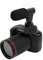 Cámara Digital 4K, Cámara Vlogging WiFi de 64MP para Youtube con Cámara Dual, Zoom Digital 16X, Gran Angular de 120°, con Lente Macro de 62 Mm