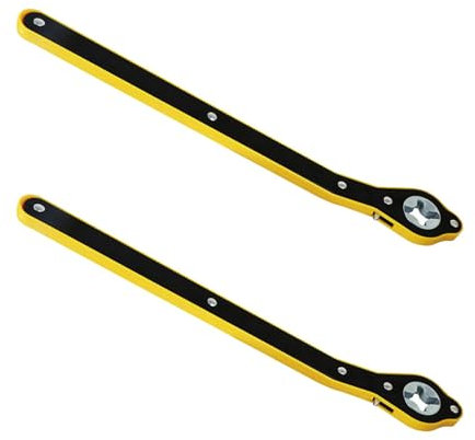 Kixolazr Herramienta de reparación de carraca para coche que ahorra trabajo, giratorio 360°, con mango largo, adaptador, garaje, neumático, llave de cubo de rueda, gato hidráulico, llave de carraca,