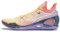 LI-NING Herren Basketballschuhe rutschfest Verschleißfest Professionelle Sportschuhe Wade 808 III Ultra V2 Serie Orange/Violett EU 43 2/3