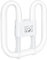 GR8 2-PIN 16W Compact Fluorescent Lamp Non-Dimmable Neutral White 4000K, 230V, CFL Recessed Ceiling Light, Low Energy Light Bulb, Suitable for Indoor Stair Corridors, Halls,（Small Size: 13.3cm*13.3cm）
