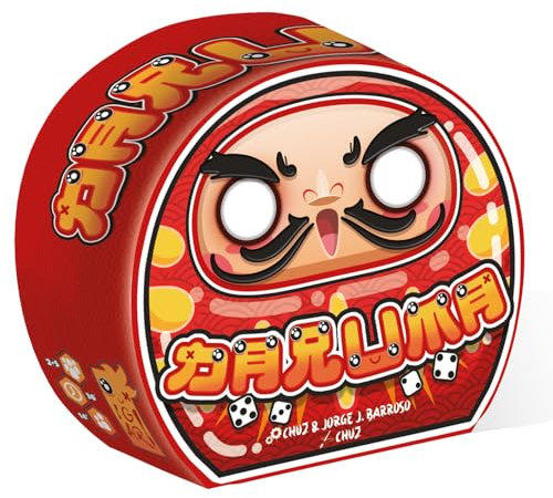 Asmodee Igiari Daruma Gesellschaftsspiele, Kartenspiele, ab 14 Jahren, 2 bis 5 Spieler, 30 Minuten, französische Version