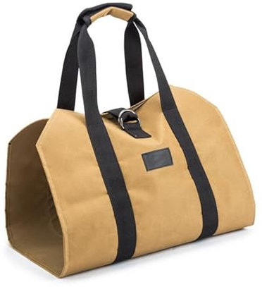 Milageto Bolsa de Transporte para Almacenamiento de leña, Soporte para Transportar leña, Portador de leña, Bolsa de Transporte de Madera para el hogar,
