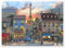 Straßen von Paris Poster von Dominic Davison 18 x 13 cm Wandbilder Wanddeko