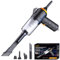 CHENRI 6-in-1 Wireless Powerful Car Vacuum Cleaner, Handstaubsauger Kabellos, Autostaubsauger Starke, Nass&Trocken Handsauger mit Waschbar Filter, Mini Staubsauger für Auto, Haus, Haustier, Büro