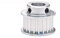 5M 24 Zähne Zahnriemen-Antriebsscheibe, 5 mm Teilung, 8 mm Bohrung, 16 mm Zahnbreite, 5M24T Synchronrad mit Stufe, Aluminiumlegierung (Nr. 55)(Bore: 6.35mm,Tooth width: 16mm)