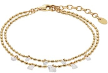CHRIST Damen-Armband 925er Silber, recycelt Zirkonia 32029716