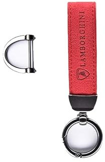 YPZHGS Porte Clef pour Lamborghini Aventador SVJ 2019+, Porte Clef Voiture, Porte-clé Voiture Personnalisé,Unisex, Accessoire Voiture,Red