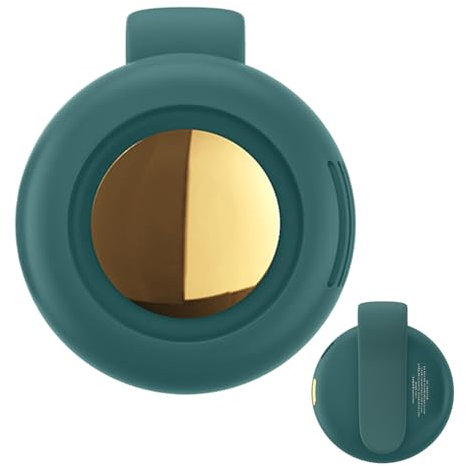 Ventilatore Portatile Senza Pale, 360° Girevoli Mini Ventilatore a Clip Per Maglietta e Cintura, Ventola USB Ricaricabile, 3 Velocità, 25 dB Silenzioso