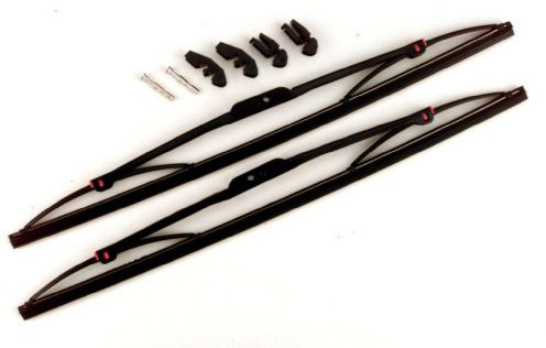 UNITEC Qualitäts Wischerblätter, 1 x 500 und 1 x 450 mm