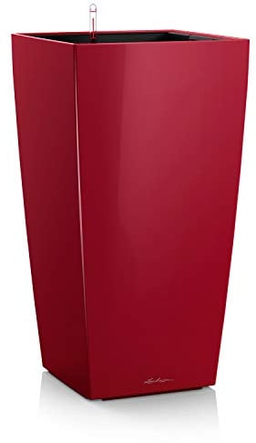 LECHUZA CUBICO Premium 22 rosso scarlatto lucido 18479